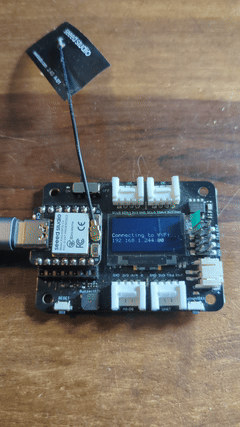 XIAO-ESP32C3 running TinyGo