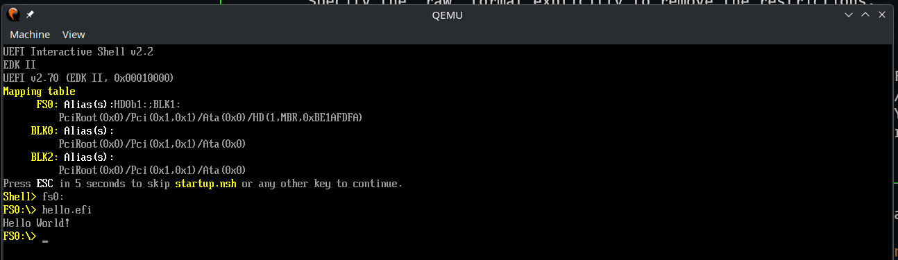 TinyGo On UEFI